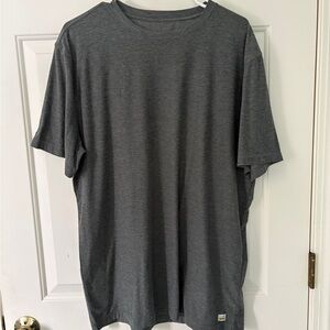 Vuori Gray Strato-Tech Short Sleeve Tee